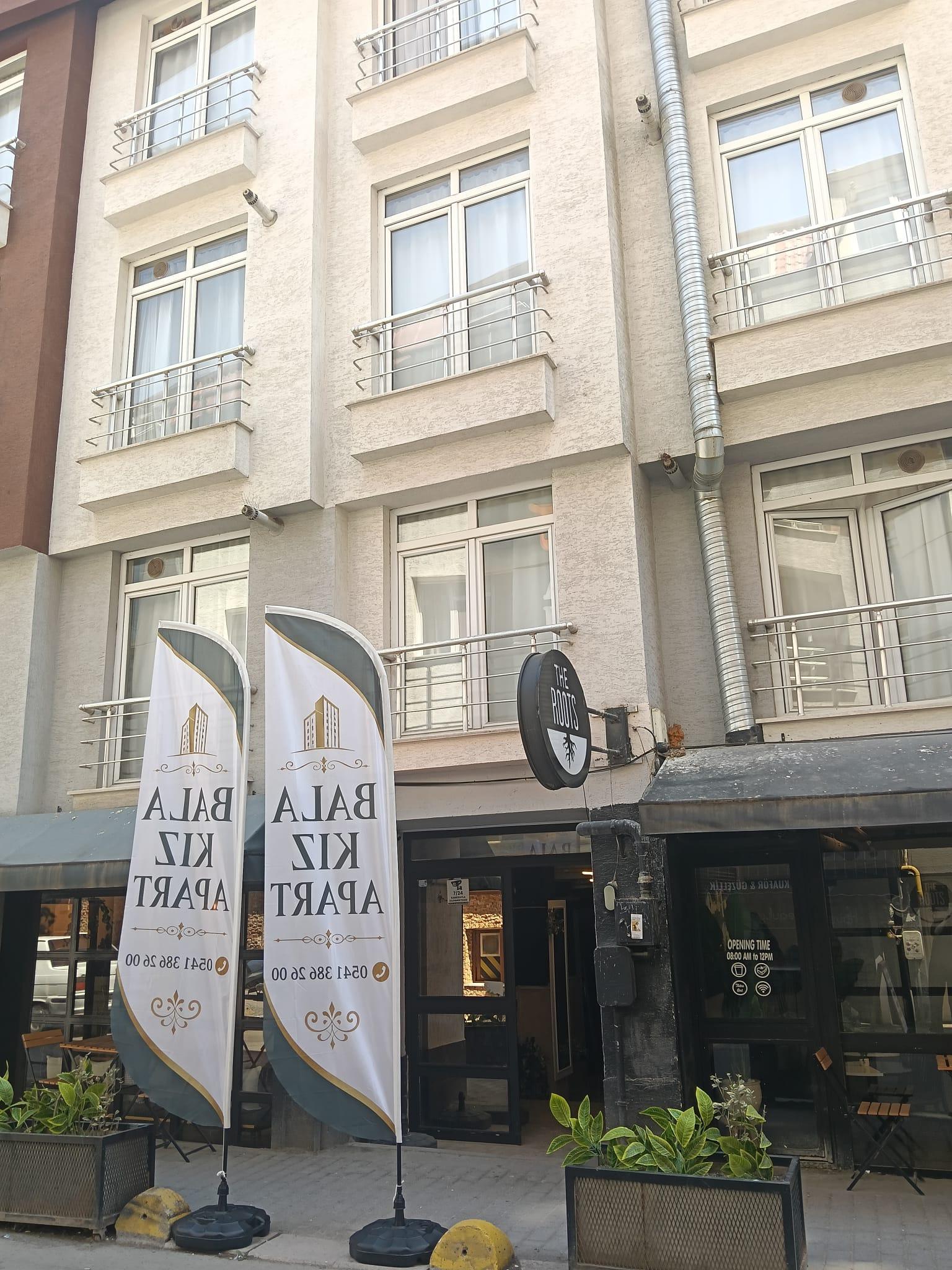 Bala 1 bina cephesi ve sokak